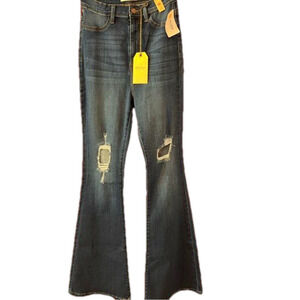 NWT Vibrant MIU Flare High Waist Jeans 11/29
